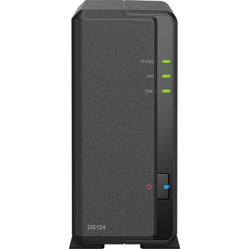  Synology DiskStation DS124 1-Bay NAS Enclosure