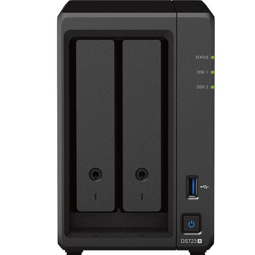  Synology DiskStation DS723+ 2-Bay NAS Enclosure