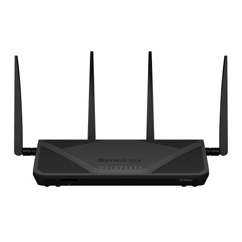  Synology RT2600ac  4x4 dual-band Gigabit Wi-Fi router, MU-MIMO, powerful parental controls, Threat Prevention, bandwidth management, VPN, expandable coverage with mesh Wi-Fi