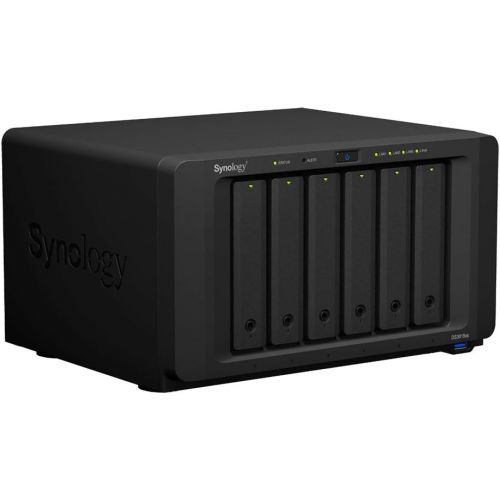  Synology DiskStation DS3018xs Tower NAS Server, Intel Pentium D1508 Dual-Core, 32GB DDR4, 4TB SSD, 32TB SATA HDD, Synology DSM Software