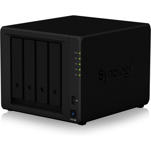  [아마존베스트]Synology 4 bay NAS DiskStation DS920+ (Diskless), 4-bay; 4GB DDR4