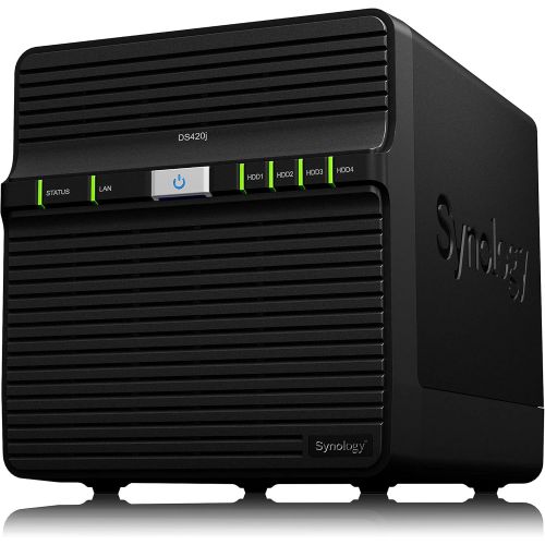  [아마존베스트]Synology 4 bay NAS DS420j (Diskless), 4-bay; 1GB DDR4