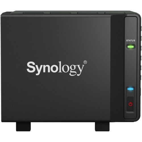  Synology DiskStation 4-Bay (Diskless) Network Attached Storage DS411SLIM (Black)