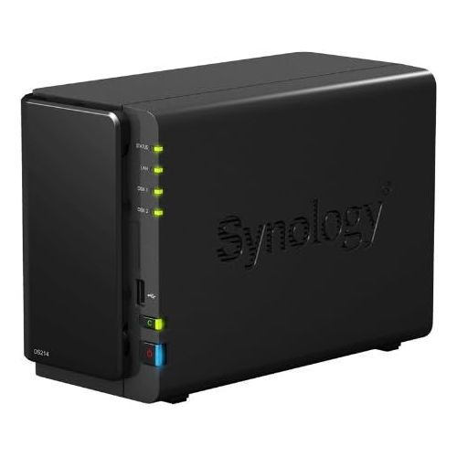 Synology DiskStation 2-Bay (Diskless) Network Attached Storage (NAS) DS214
