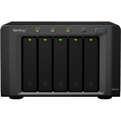  Synology DiskStation 5-Bay (Diskless) Network Attached Storage DS1512+