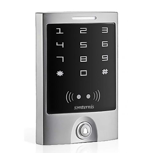  Synternis sTouch WiFi Metal Waterproof Access Control Keypad RFID Reader with Wiegand 26-37 Interface for EM、HID CardWiFi