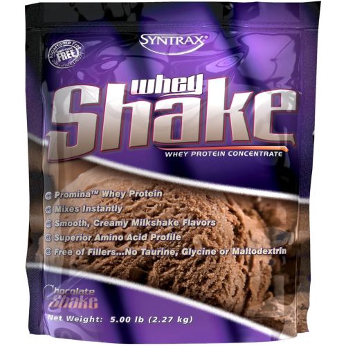  Syntrax Whey Shake, Chocolate Shake, 5 Pounds