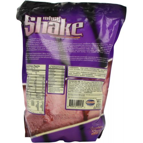  Syntrax Whey Shake, Strawberry Shake, 5 Pounds