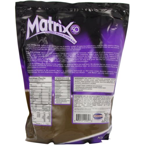  Syntrax Matrix 5, Milk Chocolate Powder, 5 Pounds