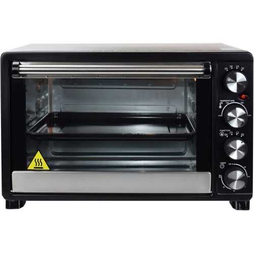  Syntrox Germany 45 Liter Mini Stand Backofen mit Umluft und Drehspiess Miniofen Minibackofen Pizzaofen