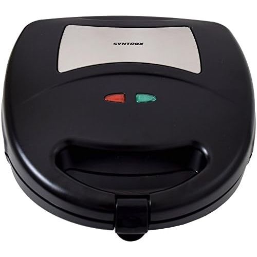  Syntrox Germany Empanada Maker Teigtaschenmaker Chefmaker SM-1300W Empanada mit herausnehmbaren Backplatten