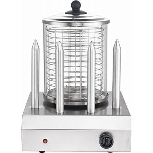  Syntrox Edelstahl Profi Gastro Hot Dog Maker Gerat Erhitzer 4 Spiesse Wuerstchen Bockwurstwarmer Wurstkocher