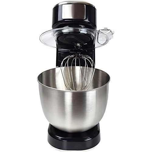  Syntrox Germany KM 1000W Food Processor Kneading Machine Mixer Stainless Steel Storage Canister 5Litres, Black