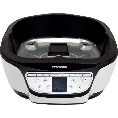  Syntrox Germany Programmierbarer Multicooker Multikocher 8in1 mit Digital Panel MC-1500W Variety