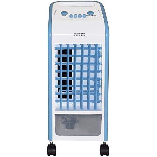  Syntrox Germany 4 in 1 Luftkuehler Blau 800m³/h 4 Liter Tank Ventilator Luftbefeuchter und Lufterfrischer