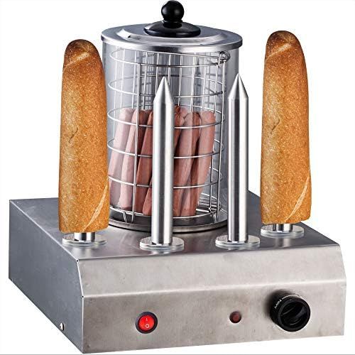  Syntrox Germany Edelstahl Hot Dog Maker 4 Spiesse