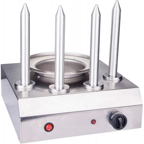  Syntrox Germany Edelstahl Hot Dog Maker 4 Spiesse