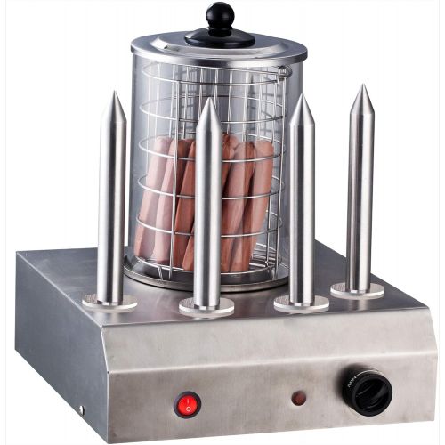  Syntrox Germany Edelstahl Hot Dog Maker 4 Spiesse