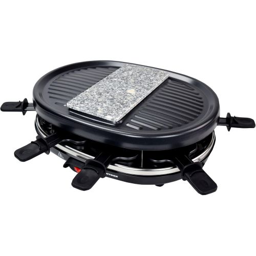  [아마존베스트]Syntrox Germany Raclette Jura with Grill and Hot Stone for 8 People