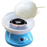 [아마존베스트]Syntrox Germany Electric Candy Maker Blue Cotton Candy Maker with Measuring Spoon and 10 Wooden Sticks