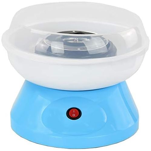  [아마존베스트]Syntrox Germany Electric Candy Maker Blue Cotton Candy Maker with Measuring Spoon and 10 Wooden Sticks