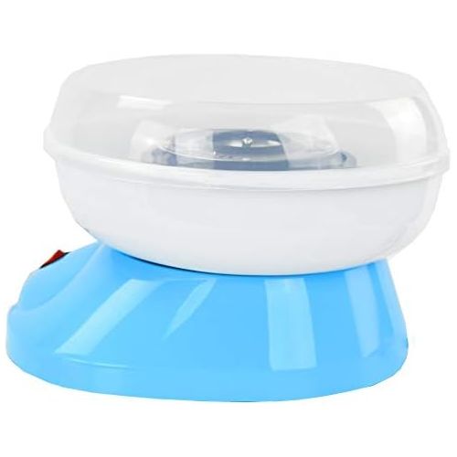  [아마존베스트]Syntrox Germany Electric Candy Maker Blue Cotton Candy Maker with Measuring Spoon and 10 Wooden Sticks