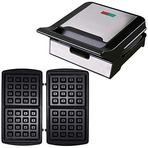  [아마존베스트]Syntrox Germany 1 set of waffle plates suitable for Syntrox Chef Maker MM-1400W.