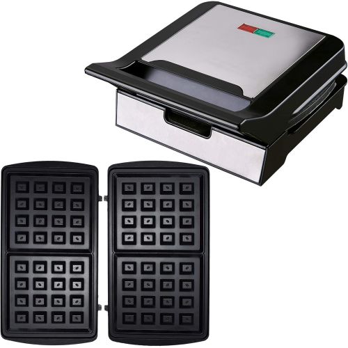  [아마존베스트]Syntrox Germany 1 set of waffle plates suitable for Syntrox Chef Maker MM-1400W.