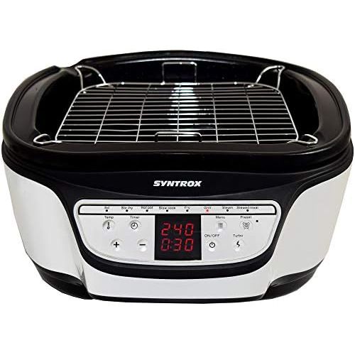  [아마존베스트]Syntrox Germany Programmable Multicooker 8-in-1 with Digital Panel MC-1500W Variety