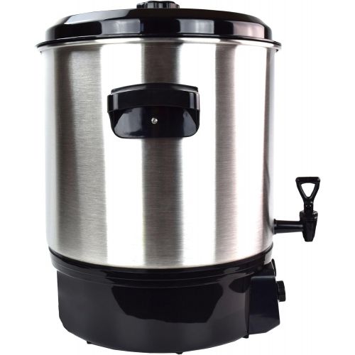  [아마존베스트]-Service-Informationen Syntrox Germany GK-2000W-SS 27 Litre De Luxe Fully Automatic Electric Stainless Steel Preserving Machine with Tap