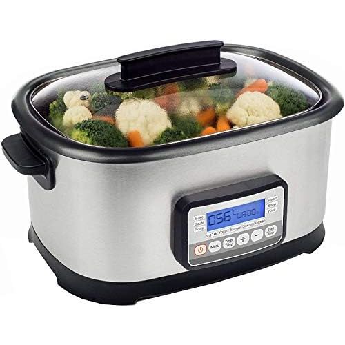  [아마존베스트]Syntrox Germany 16 in 1 Sous Vide Stove Multi-Purpose Cooker Low Temperature Vacuum Cooker Slow Cooker