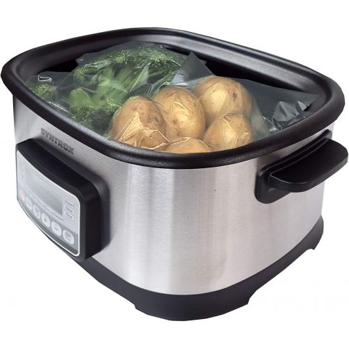  [아마존베스트]Syntrox Germany 16 in 1 Sous Vide Stove Multi-Purpose Cooker Low Temperature Vacuum Cooker Slow Cooker