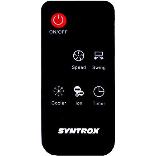  [아마존베스트]Syntrox Germany 4-in-1 air cooler, humidifier, air freshener and fan with touch panel and remote control, air flow 900 m3/h, AC-80W-5L