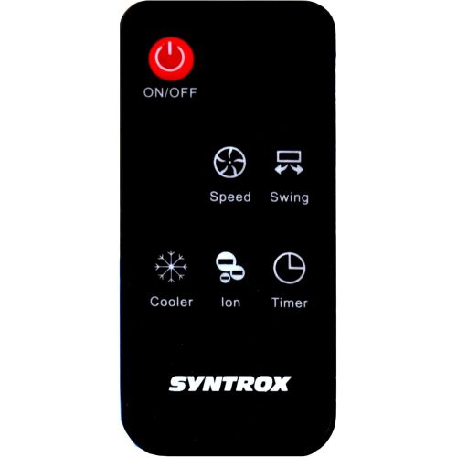  [아마존베스트]Syntrox Germany 4-in-1 air cooler, humidifier, air freshener and fan with touch panel and remote control, air flow 900 m3/h, AC-80W-5L