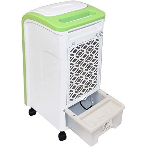  [아마존베스트]Syntrox Germany Green 4in 1Air Cooler with Remote Control 800m³/h Fan Humidifier and Air Freshener