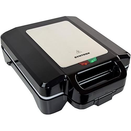 Syntrox Germany 1600 watt XLC sandwich maker with ceramic coating for making 4 sandwiches at the same time