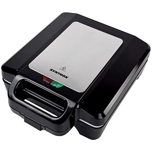  Syntrox Germany 1600 watt XLC sandwich maker with ceramic coating for making 4 sandwiches at the same time