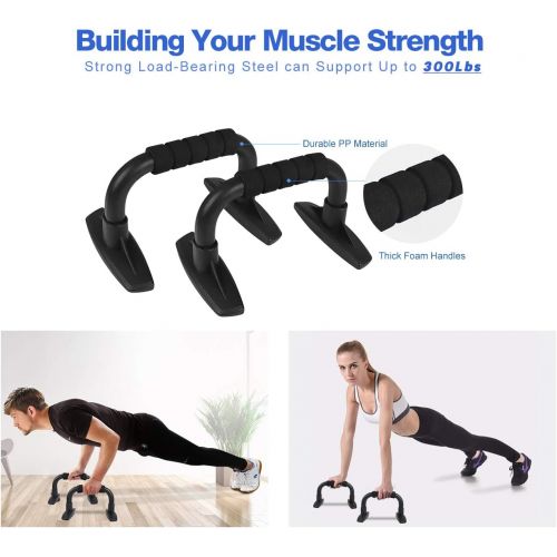  [아마존 핫딜]  [아마존핫딜]Syntus Upgraded 6-in-1 AB Wheel Roller with Knee Pad Push Up Bars Handles Grips Adjustable Skipping Jump Rope, Home Gym Workout Exercise Equipment for Men Women Boxing MMA Fitness