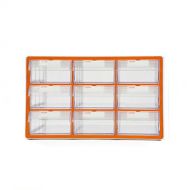 9 Drawers System Plastic Storage Cabinet Divider Multipurpose Tool Box Storage Organizer