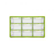 9 Drawers System Plastic Storage Cabinet Divider Multipurpose Tool Box Storage Organizer