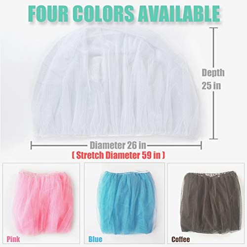  [아마존베스트]Small homeware 2 Pack Baby Mosquito Net for Strollers Carriers Car Seats Cradles, Portable Durable & Long Lasting...