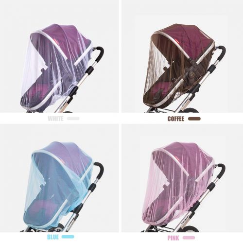  [아마존베스트]Small homeware 2 Pack Baby Mosquito Net for Strollers Carriers Car Seats Cradles, Portable Durable & Long Lasting...