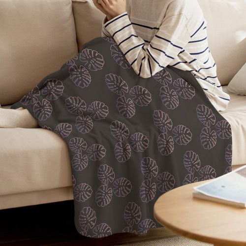  T&H Home Fuzzy Weighted Blanket Day and Night Colorful Owl Warm Flannel Throw Blanket for Baby Girls Boys Adult Home Office Sofa Chair Cars 50x80