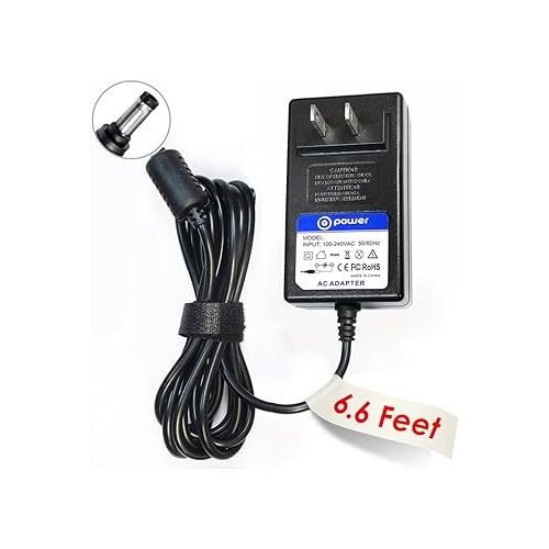  T-Power 12V Charger for TC Helicon VoiceTone Harmony-G Harmony-M XT Guitar Effects,Mic Mechanic Reverb Delay Pitch PROAUDIOSTAR,Synth Vocoder Effects Processor Ac Dc Adapter