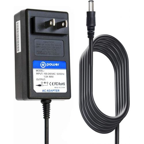  T-Power 12v 6.6ft Ac Adapter Charger Compatible with Seagate FreeAgent GoFlex Desk Backup Plus Hub P,N : 9ZC2A8-501 9ZC2A8-500 9ZC2AG-501 9ZQ2A1-500 9NL6AR-500 9NL6AG-500 9SE2A2-57