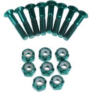 T TOOYFUL 8 Spare Parts for Skateboard Trucks Hardware Longboard Screws Screws - Green