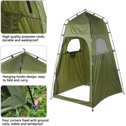  T best Portable Changing Room, Outdoor Shower Tent Camping Shelter Beach Toilet Privacy Changing Room