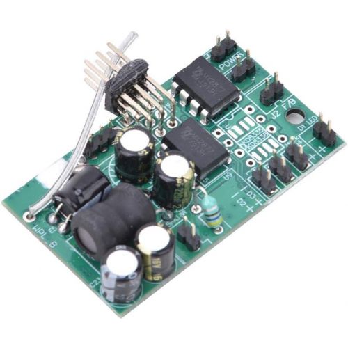  [아마존베스트]T best Remote Control Sound Speaker Group Circuit Protection Board for WPL B-14/B14K/B-24/B24K RC Car Model Accessories