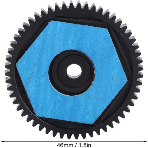  T best RC Car Spur Gear, Metal 56T Spur Gear and 12T Motor Gear RC Replacement Spare Upgrade Parts Accessories for Axial SCX10 RC Car Model