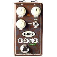 T-Rex Engineering CREAMER Reverb Guitar Effects Pedal Provides Room, Spring, and Hall Reverb with Tone Control (10092)